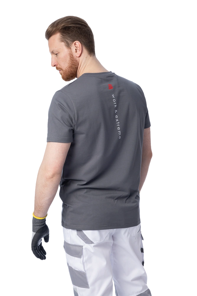 Футболка KS 705 серый | Brodeks от Arbostuff.ru