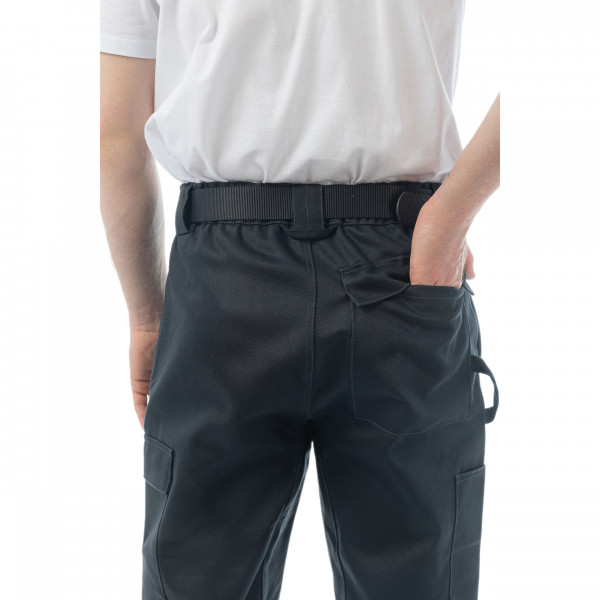 Брюки сварщика 2 класса Brodeks FS38-02, черный | Brodeks